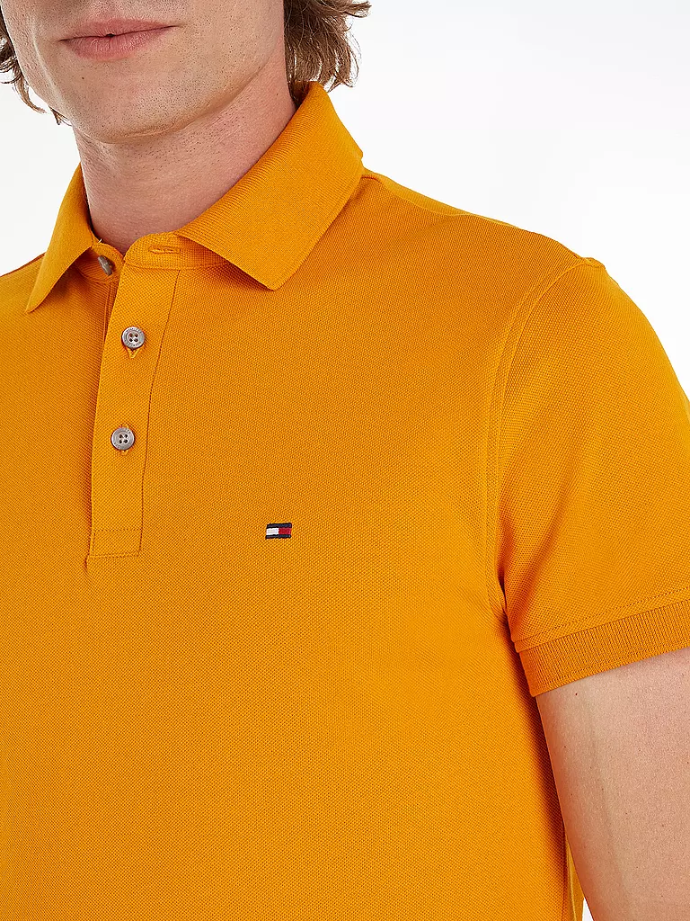 TOMMY HILFIGER Poloshirt Slim Fit orange