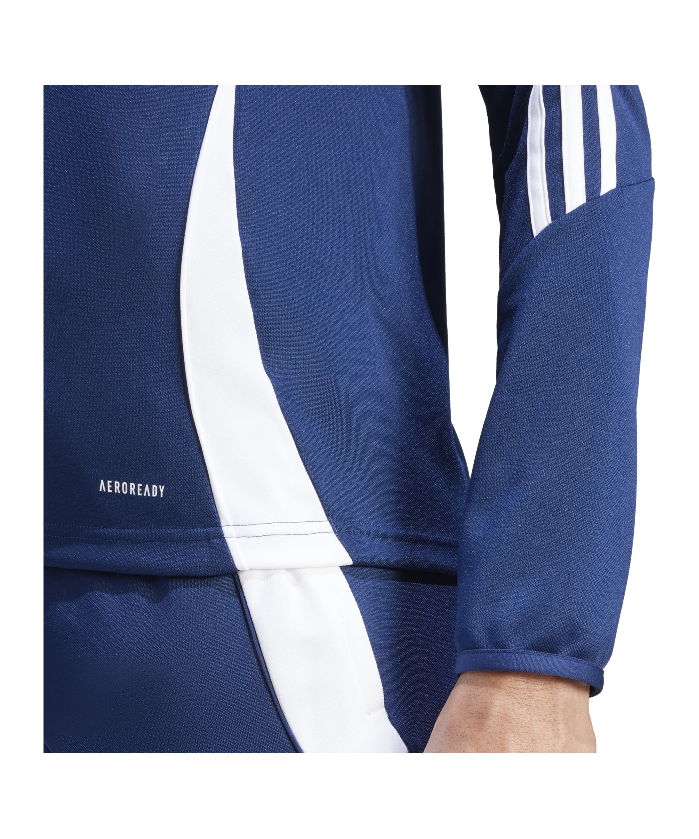 adidas Tiro 24 Trainingstop Damen Blau Weiss