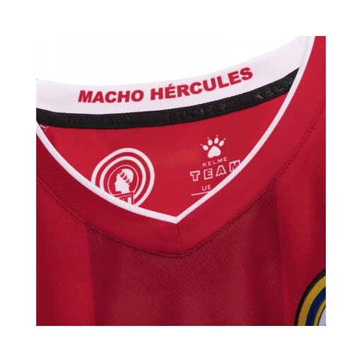 Camiseta de manga curta Kelme, modelo 3rd Fit, tamanho 19/20, cor vermelha Hércules