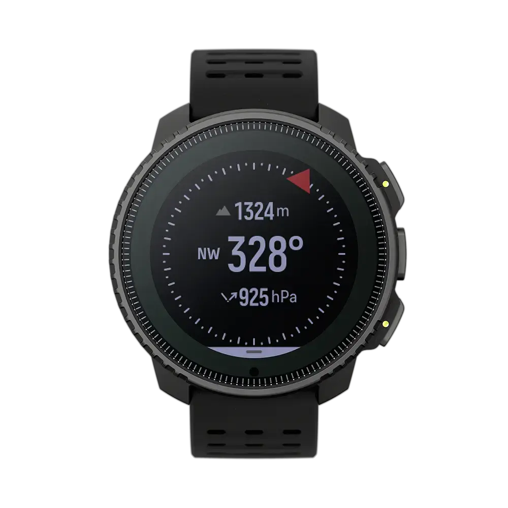 Suunto Vertical Solar Steel GPS Sporthorloge Zwart