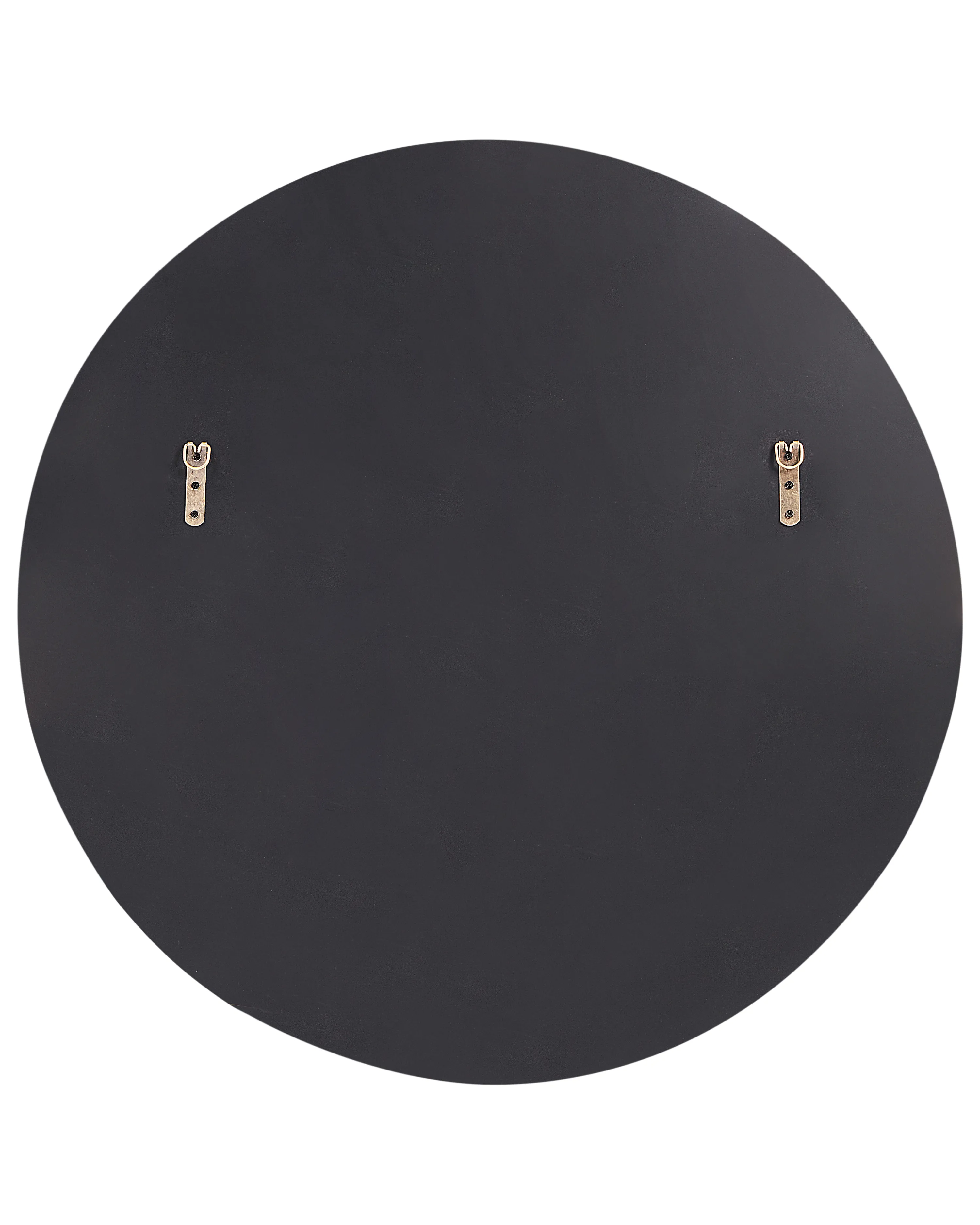Wandspiegel TROUVILLE 80 cm 80 cm Zwart/goud