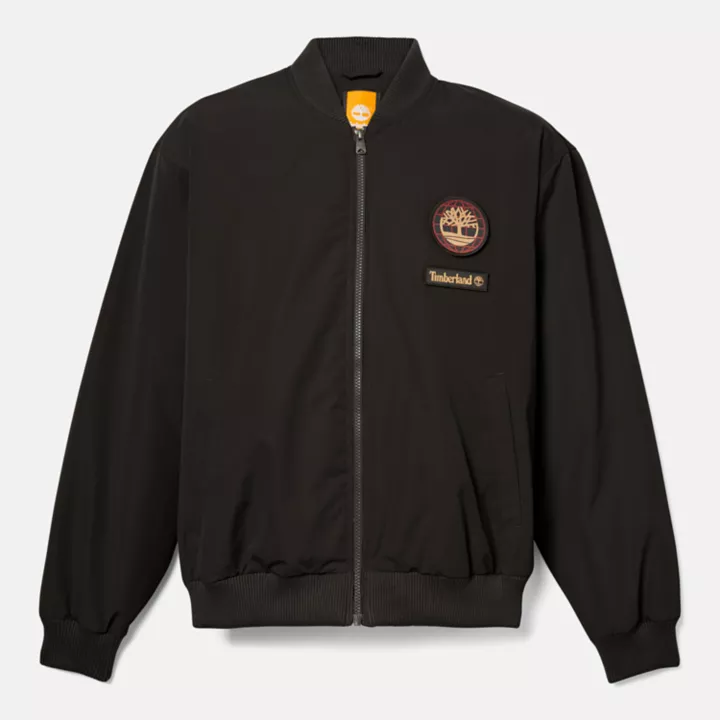 Veste bomber unisexe à écusson Lunar New Year en noir