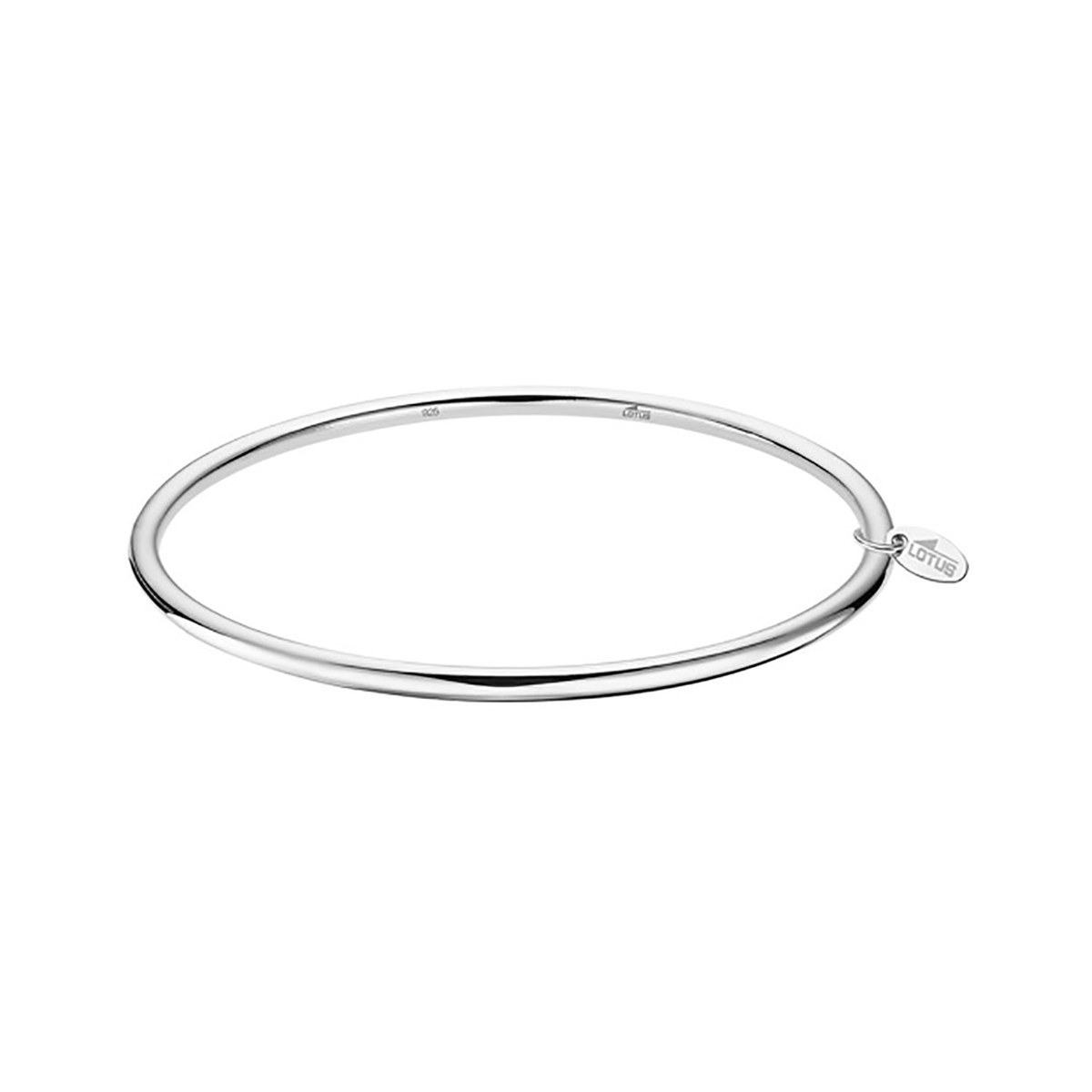 Bracelet jonc Lotus Silver