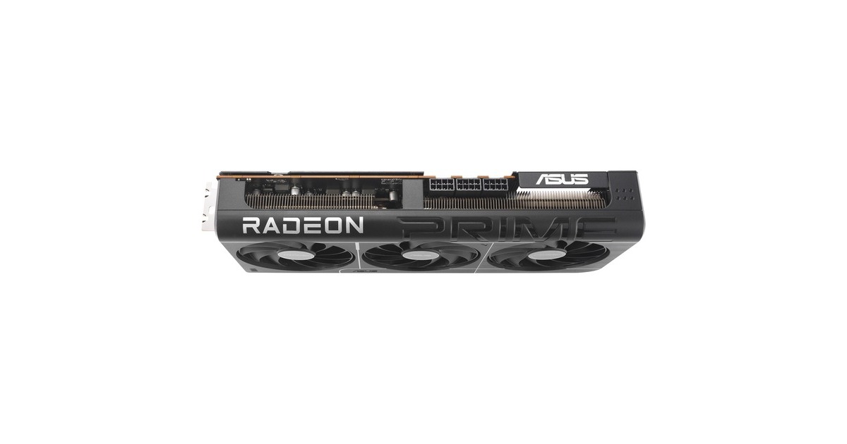 ASUSPRIME Radeon RX 9070 XT OC grafische kaart  (Grijs, 3x DisplayPort, 1x HDMI, RDNA4)