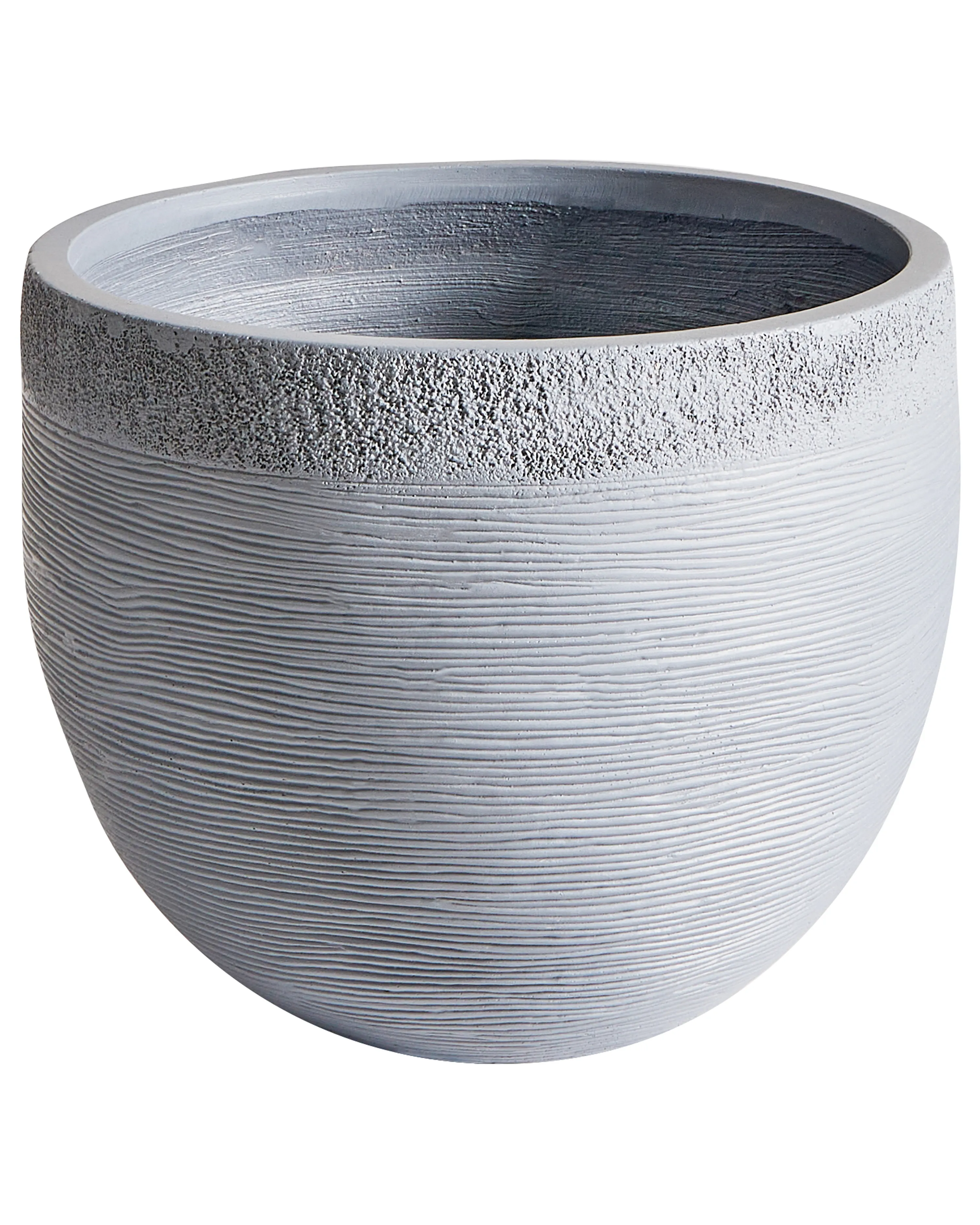Bloempot ZAKROS 38 cm Grijs