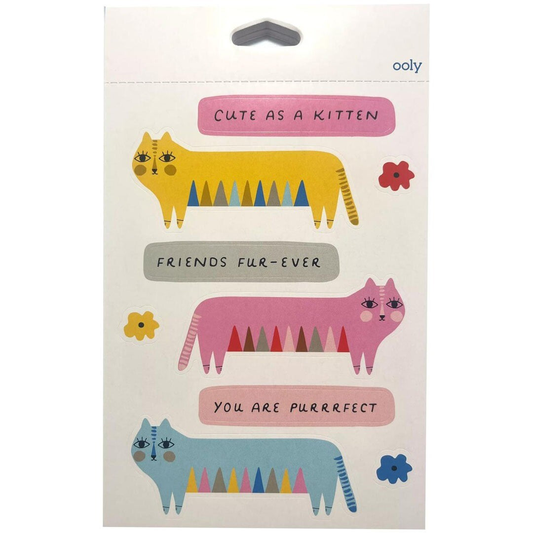 Ooly stickerboek stickiville x suzy - dress up cats