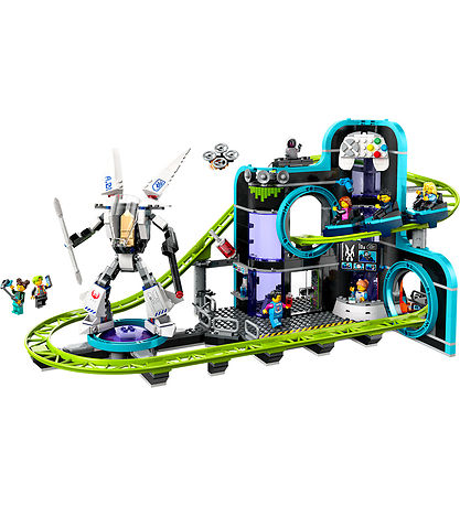 LEGO? City - Robot WoRød Rutsjebanepark 60421 - 968 Dele