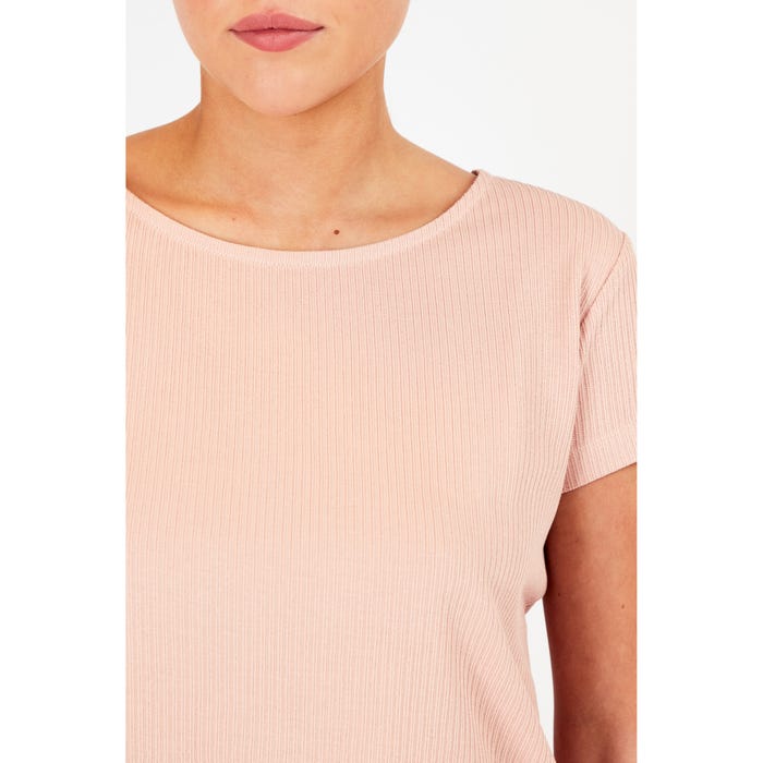 inSua-Pyjamashirt ribbels effen - Insua