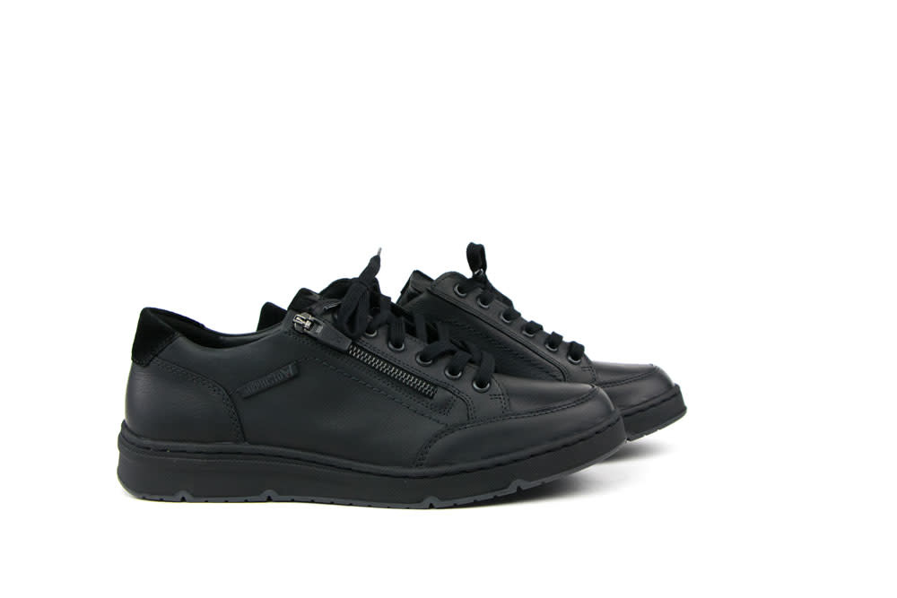 Mephisto Veterschoenen Jeremy Kansas Zwart