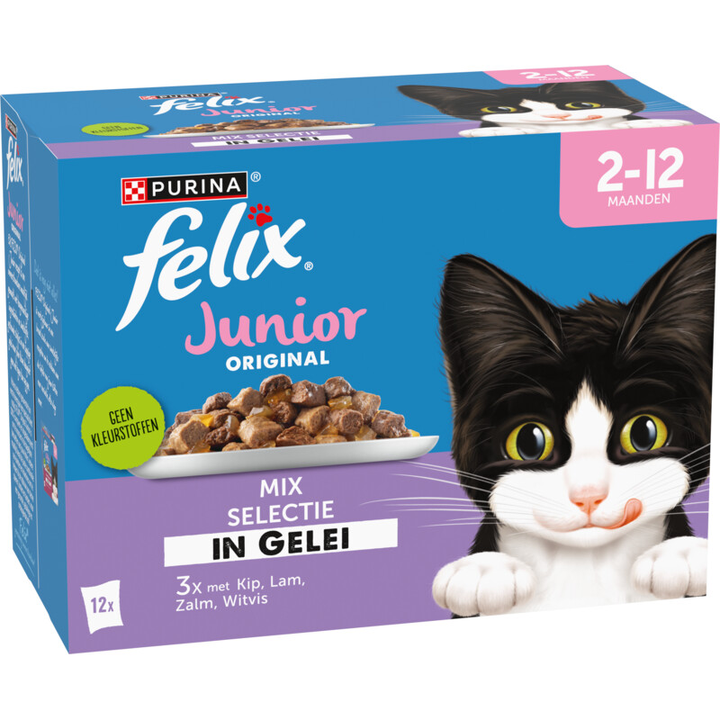 Felix Junior original mix selectie in gelei