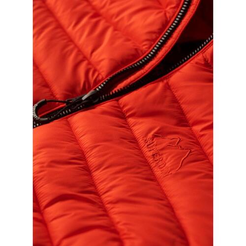 Superdry - HOODED FUJI SPORT PADDED JKT Naranja