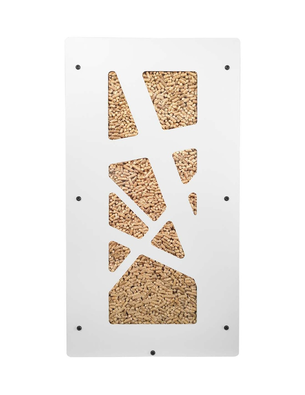 Stockage de granulés de bois 55Kg blanc Archi