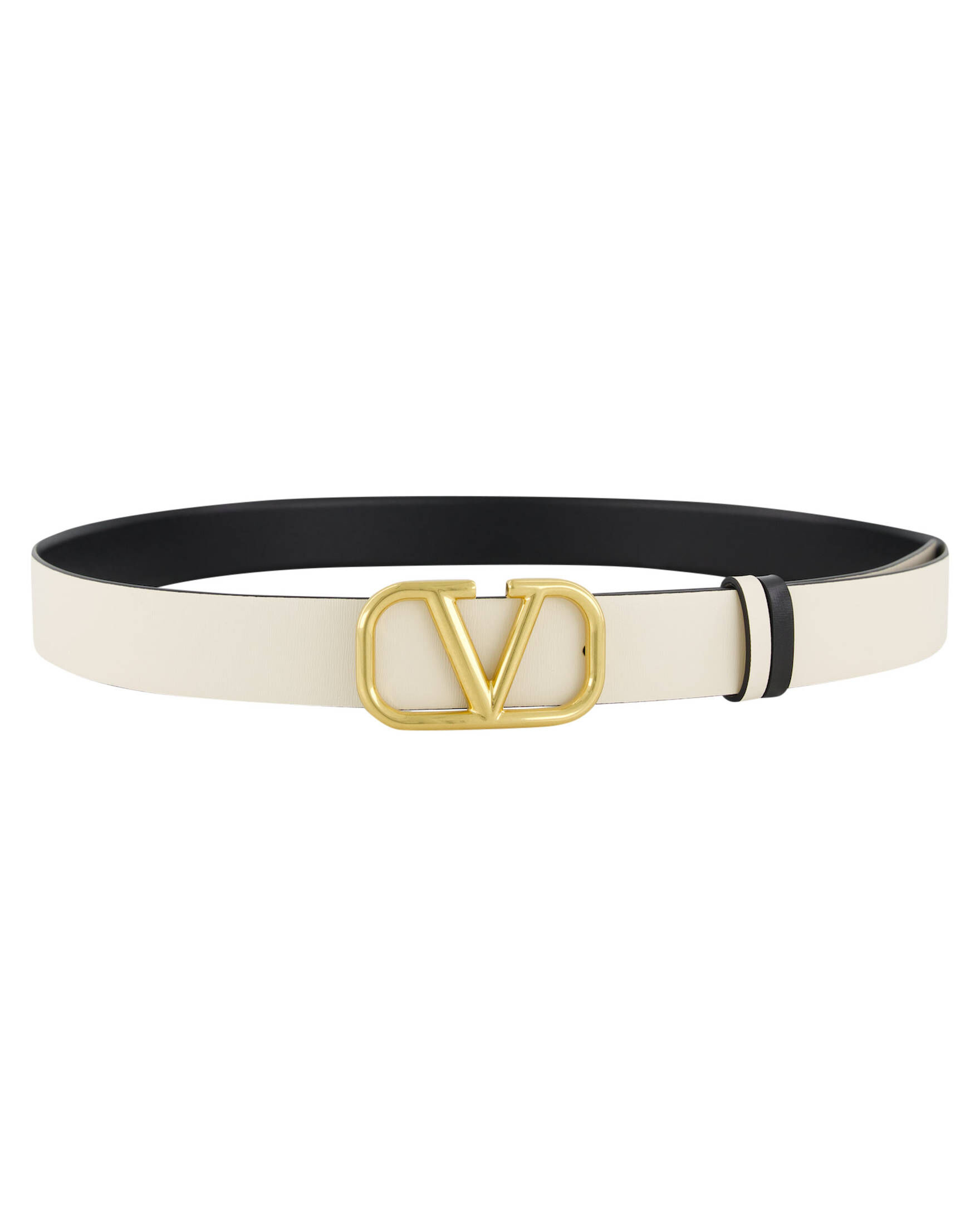 Valentino Garavani| Damen Ledergürtel  REVERSIBLE VLOGO SIGNATURE