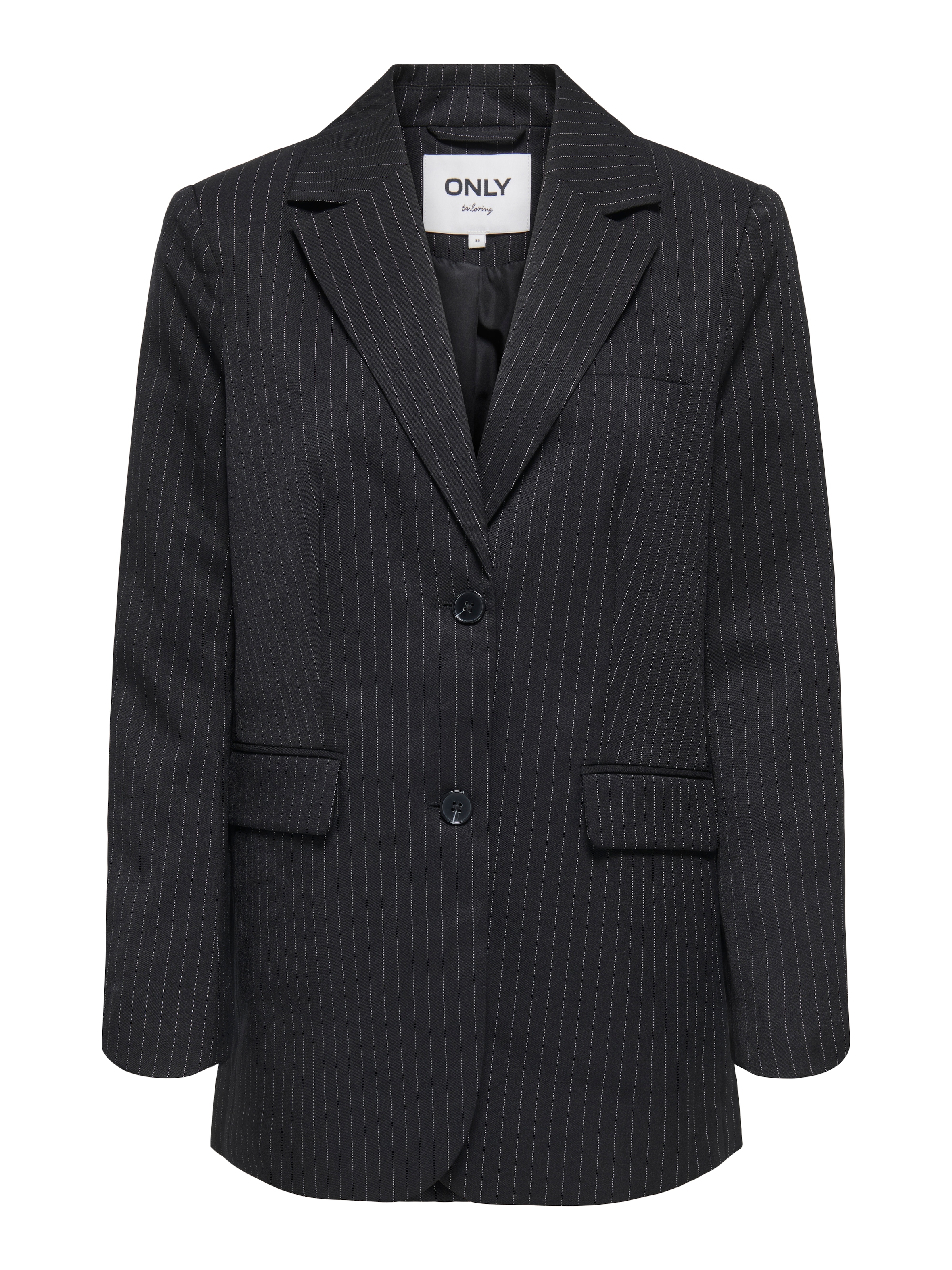 ONLY Longblazer »ONLREINA L/S PINSTRIPE BLAZER TLR NOOS«, mit Nadelstreifen
