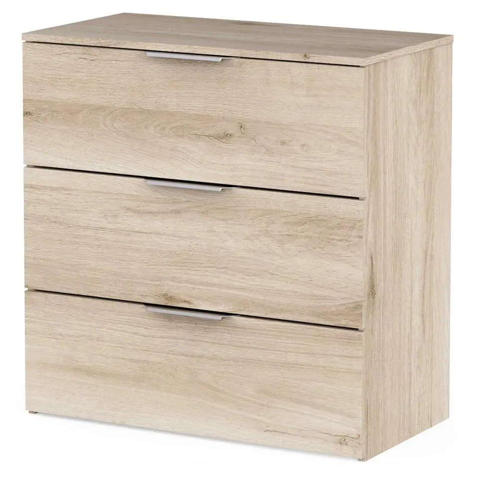Ladekast Micheline - 80x41x81cm - 3 lades - eikdecor