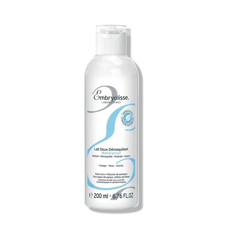 Lait Doux Démaquillant Waterproof 200ml Les Nettoyants & Demaquillants Embryolisse
