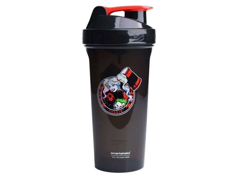 Smartshake Lite Dc Comics Shaker Harley Quinn 800 ml, Schwa Harley Quinn Shaker