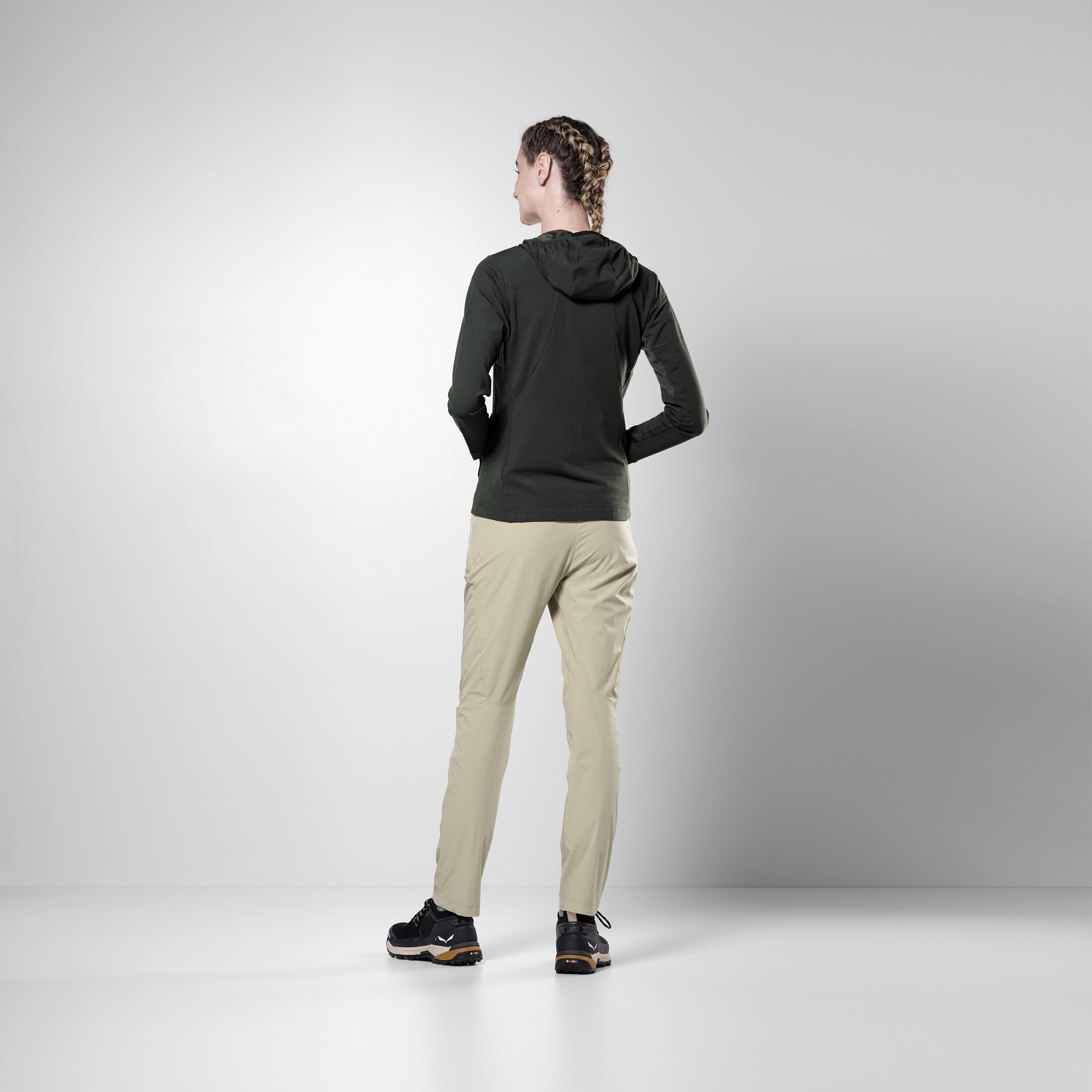 Puez Merino Durastretch Kapuzenjacke Damen