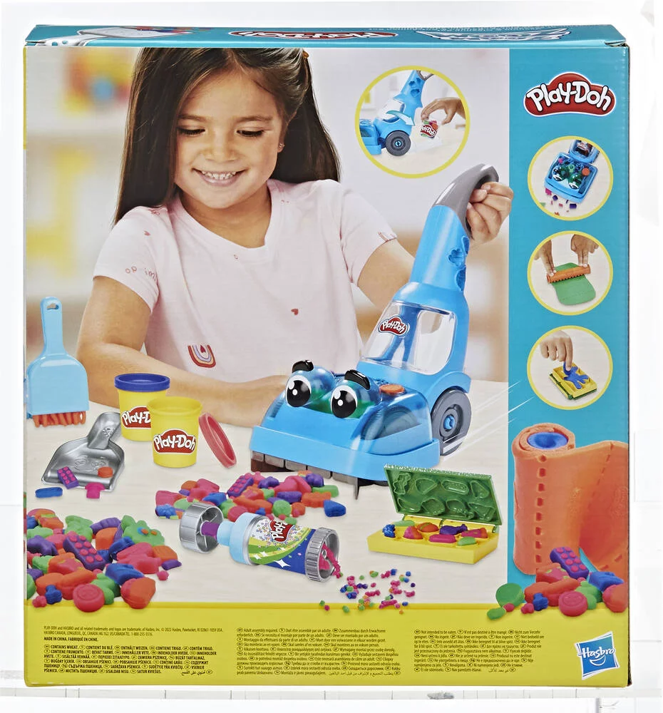 PLAY DOH  ASPIRATEUR ET ACCESSOIRES - AVEC 5  POTS DE PATE A MODELER