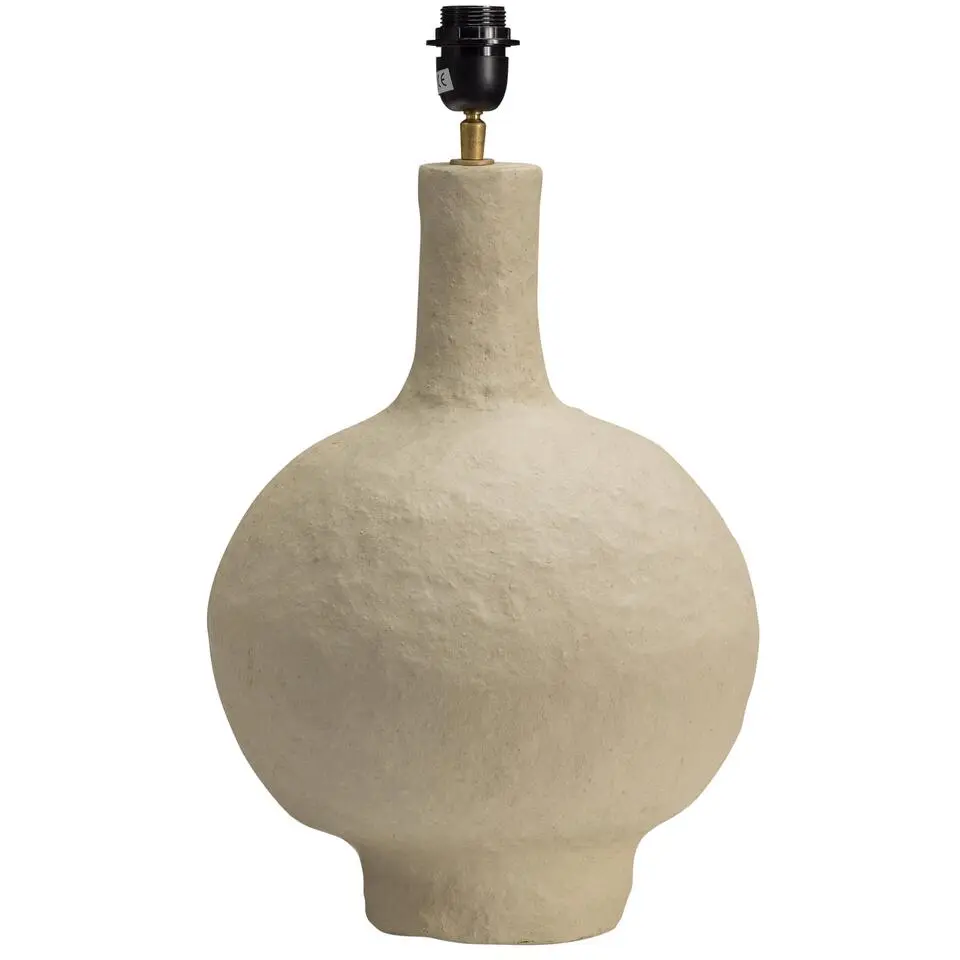 WOOOD Ios Lampvoet - Papier mache - Natural - 53x35x35