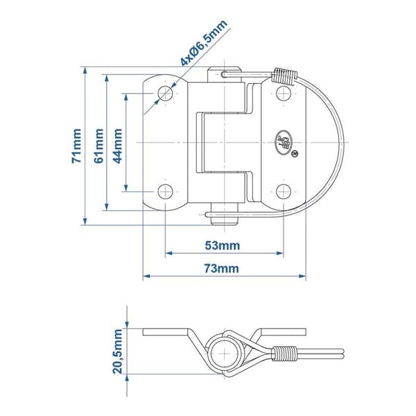 Hengsel SPP ZW-03.40