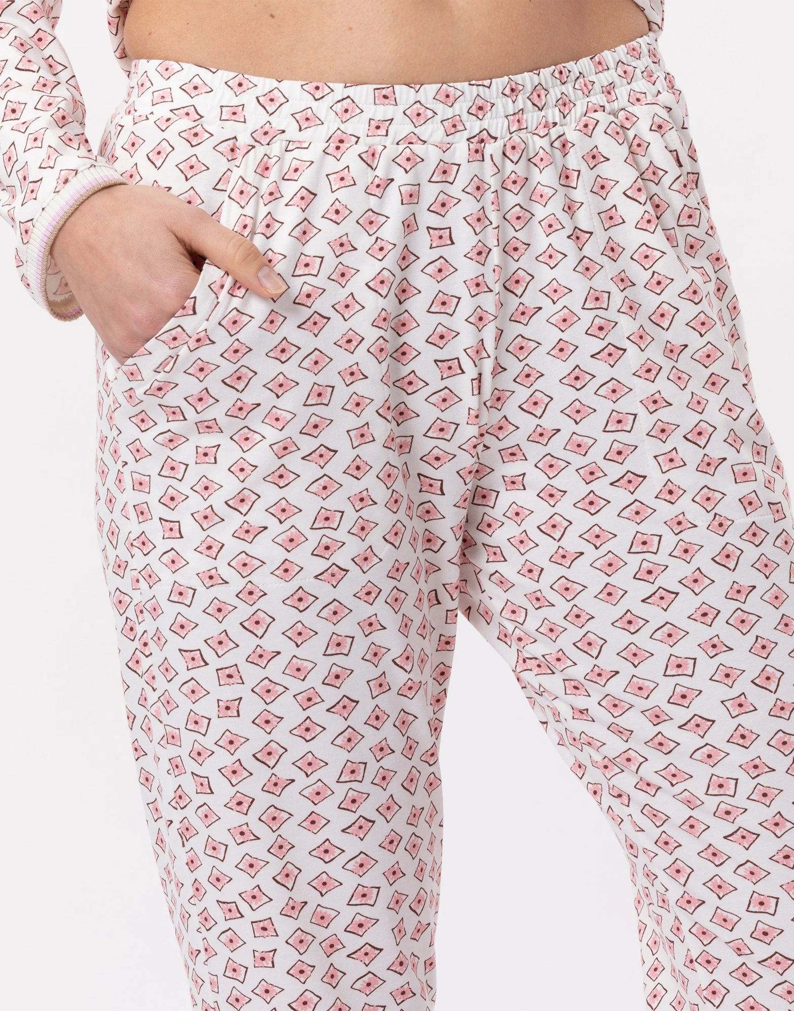 AURORE 802 - Pyjama en jersey | Multicolore