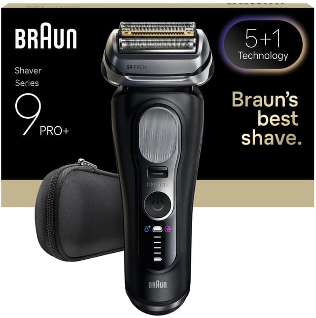 Braun Series 9 PRO+ barbermaskine 9600s (sort)