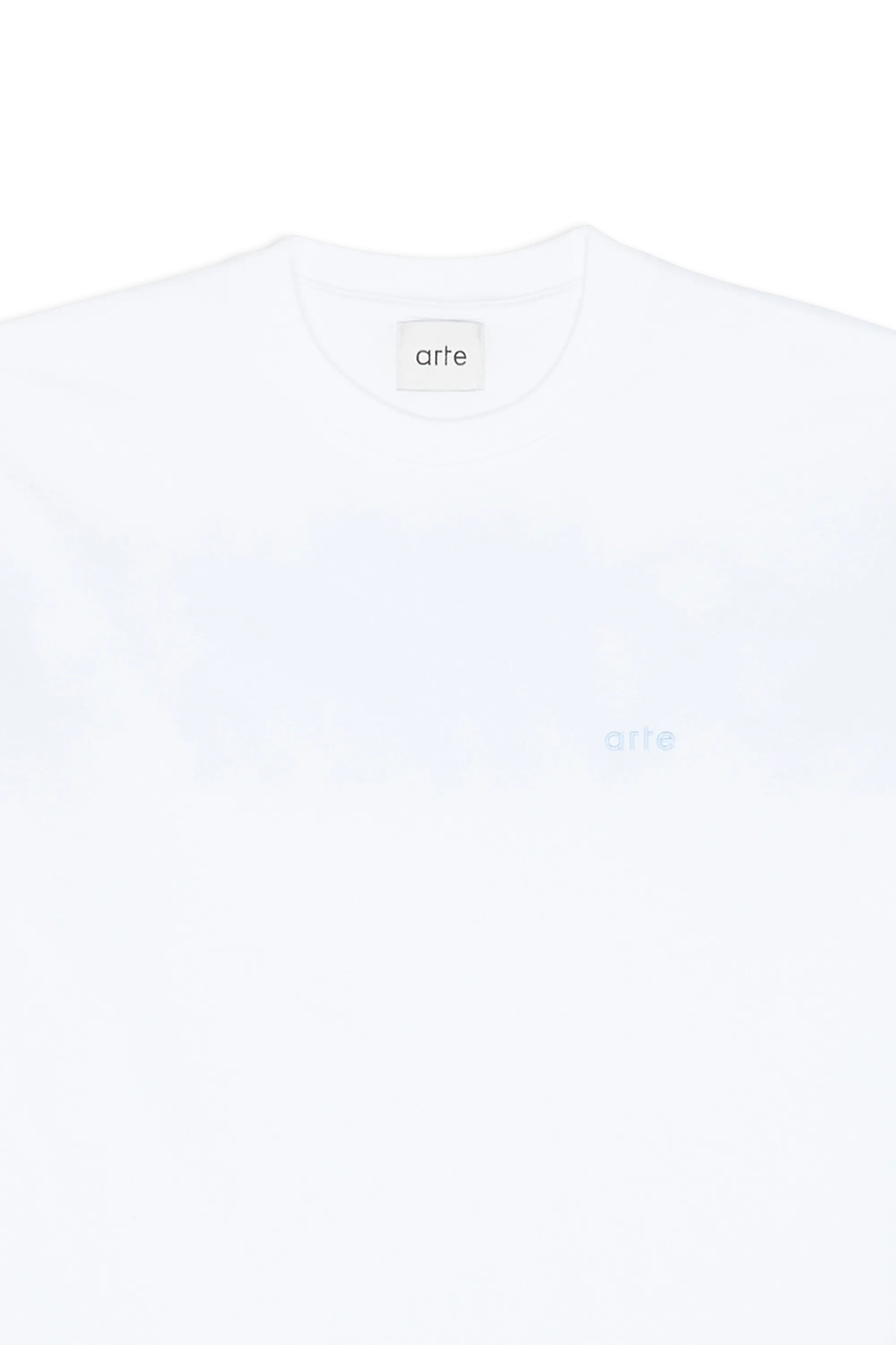 ARTE ANTWERP T-shirt Teo Back Multi Runner Blanc