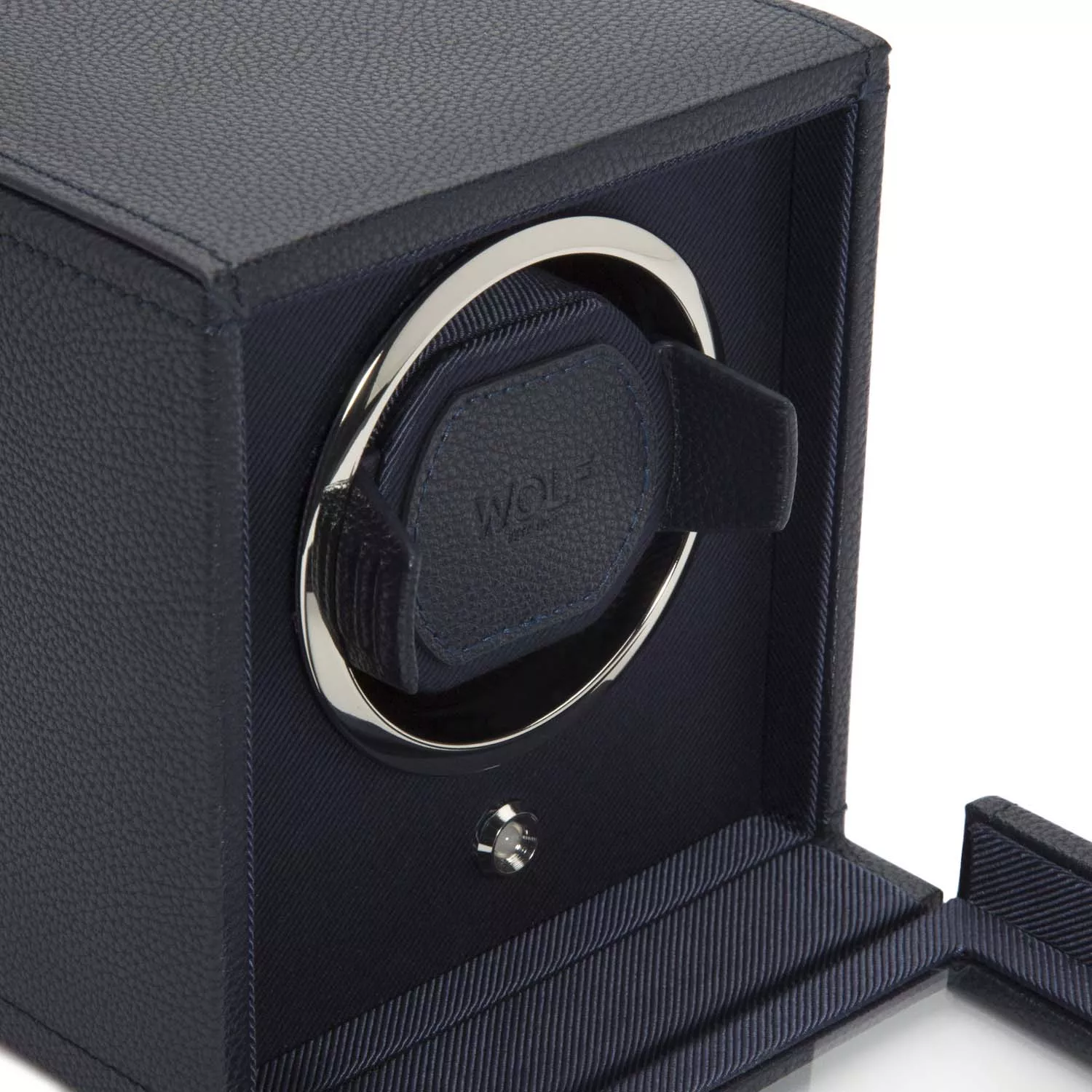 Wolf Cub Watch Winder 1 ur Blå Imiteret Læder 461117
