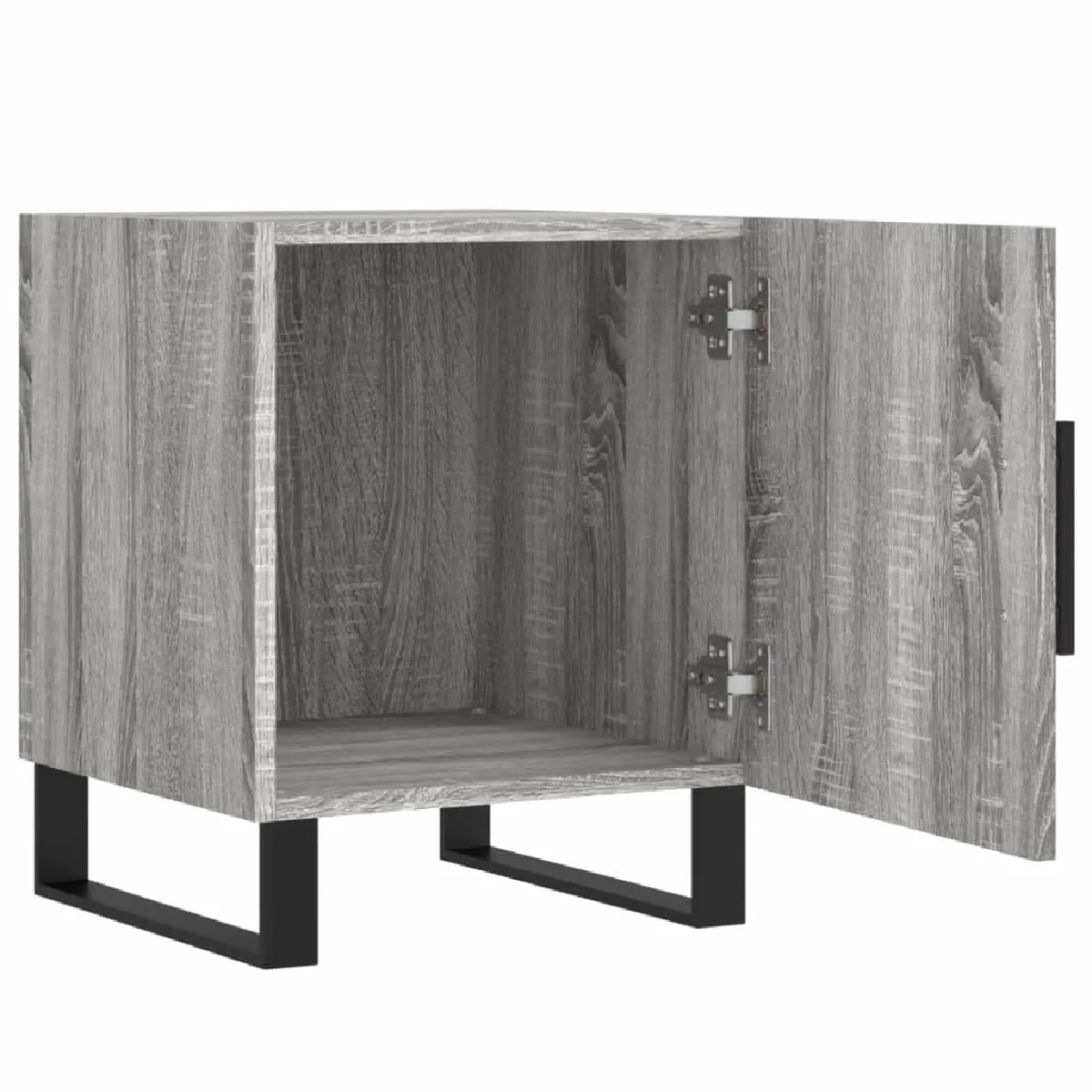 vidaXL Table de chevet - Sonoma gris