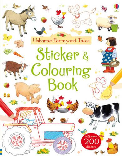 Farmyard Tales Sticker and Colouring book - Farmyard Tales (Paperback)