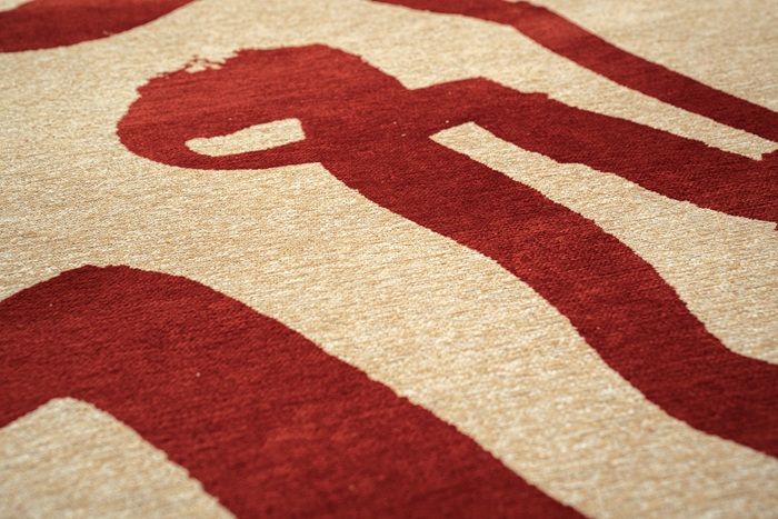 Vloerkleed Imperial Red 9847 Ribbon  | Louis de Poortere