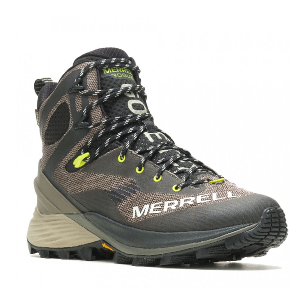 Merrell ROGUE HIKER MID GTX - Chaussures randonné Homme boulder