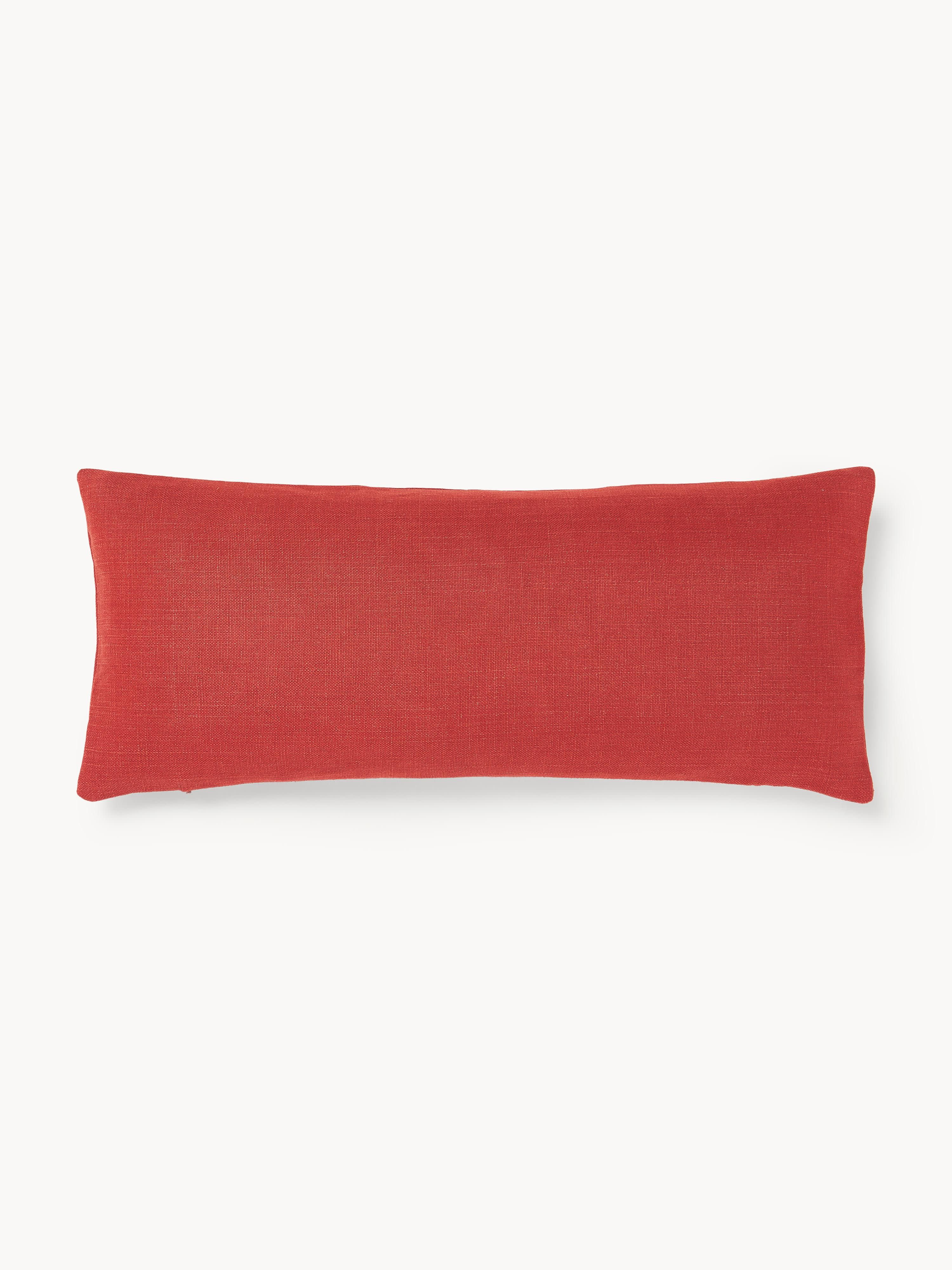 Outdoor kussenhoes Shanti met geborduurd golfpatroon