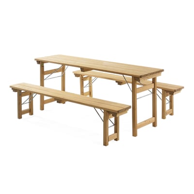 Biergartenbank Robinienholz