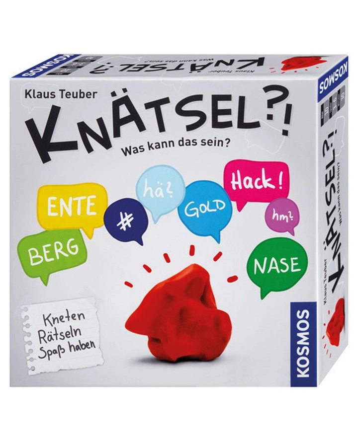 Gesellschaftsspiel – Knätsel?! Was kann das sein?