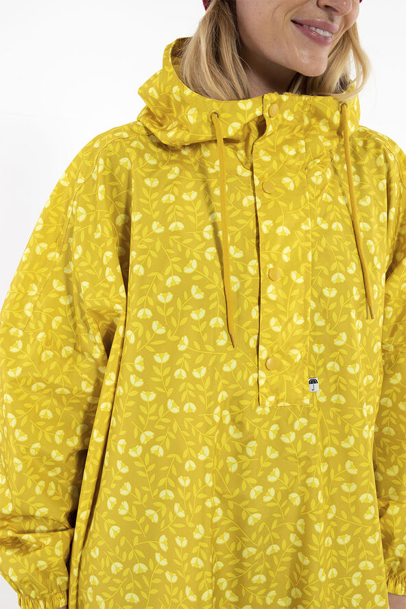 Danefæ Dream Drops Rain Poncho Dark yellow fleur