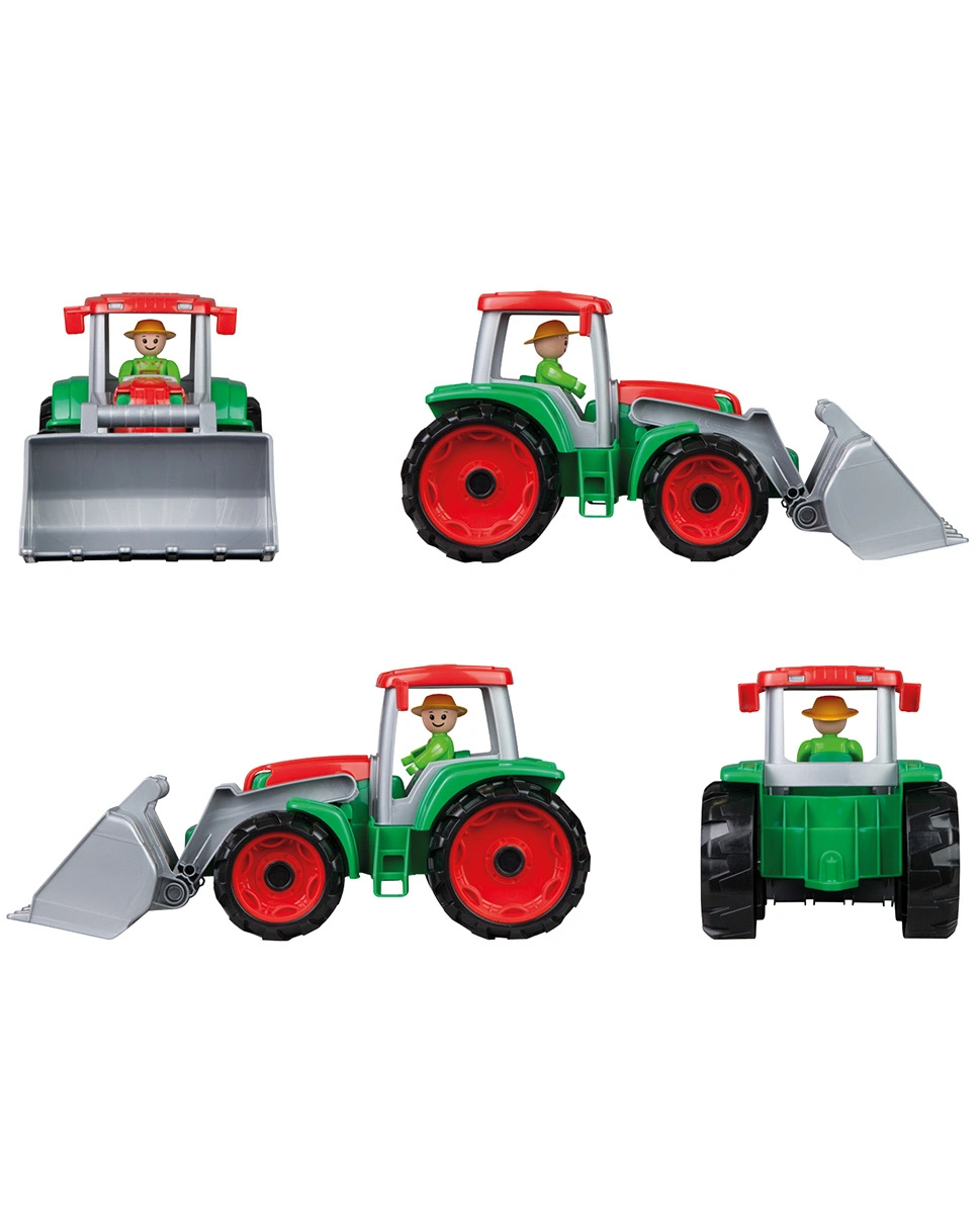 Traktor TRUXX mit Frontschaufel in rot/grün