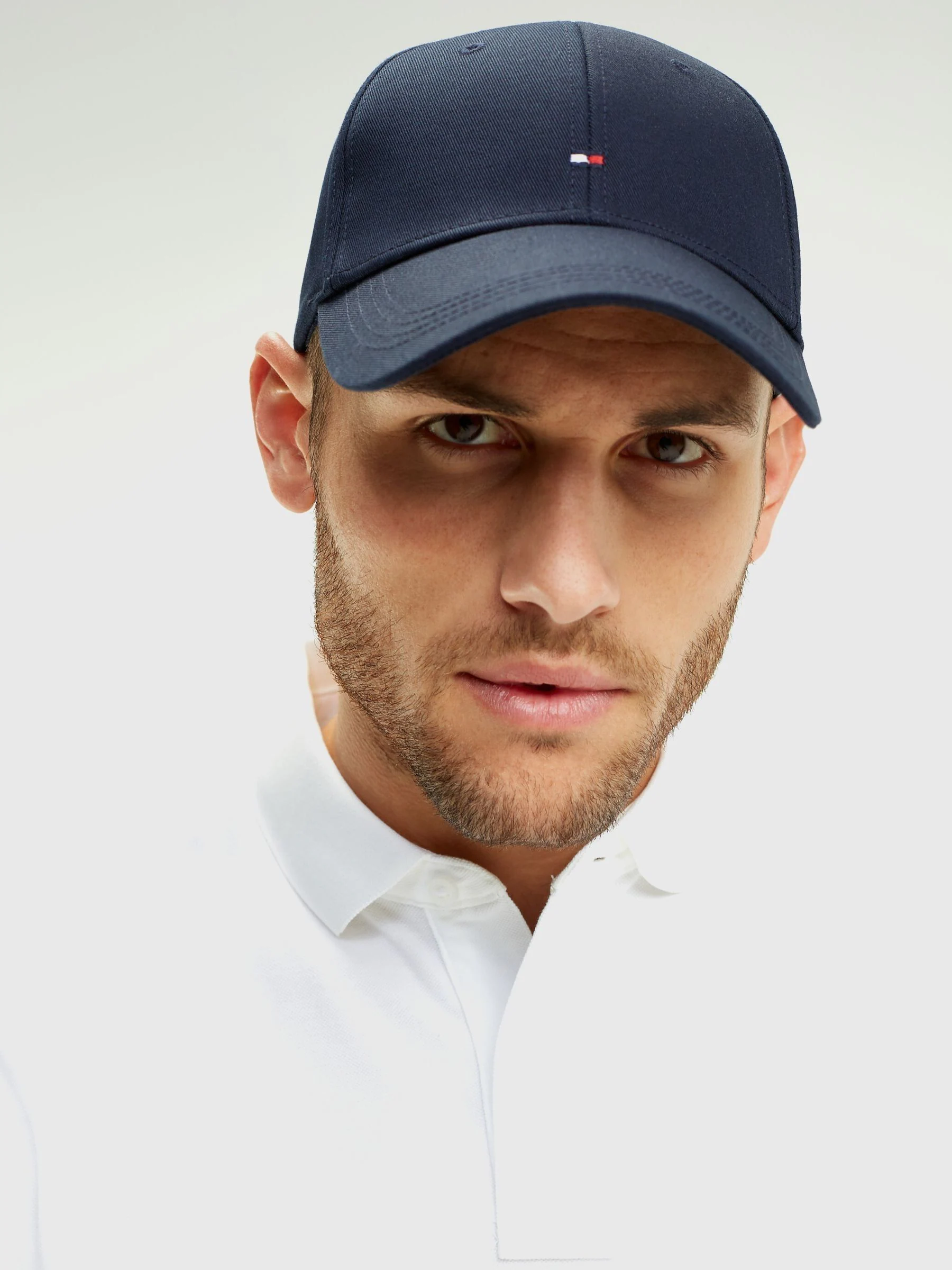 Blauw - Tommy Hilfiger klassieke baseballpet van 100% katoen