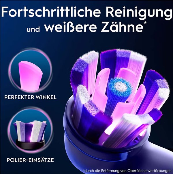 Oral-B iO Strahlendes Weiss Aufsteckbürsten (2 St.)