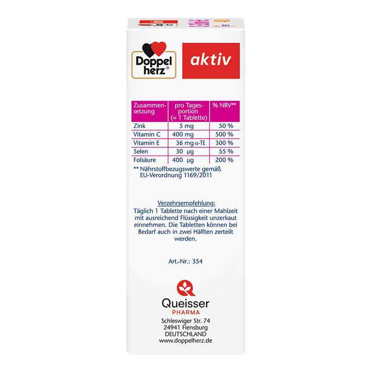 Doppelherz C+Zink+E Depot Tabletten, 40 St