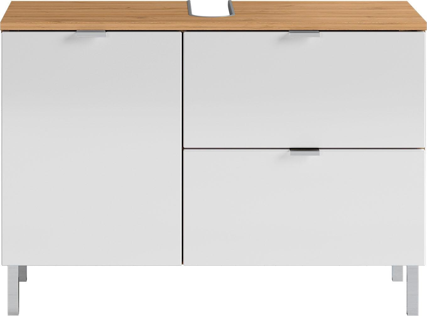 GERMANIA Waschbeckenunterschrank »GW-Mauresa« in 2 Breiten, mit Schublade (+ Klappe), Soft-Close, Made in Germany
