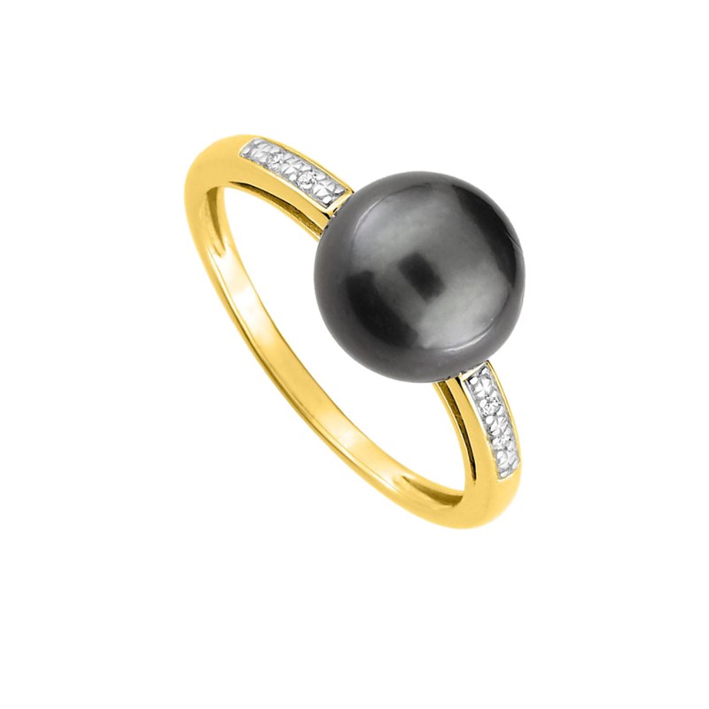 Bague Femme - Or 18 Carats - Diamant 0,02 Carats