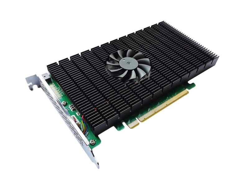 Highpoint RAID-Controller SSD7505 PCI-x4v4 M.2, PCI-Ex16v4, HighPoint SSD7505 PCIe 4.0 x16 4-Channel M.2 NVMe RAID Controller