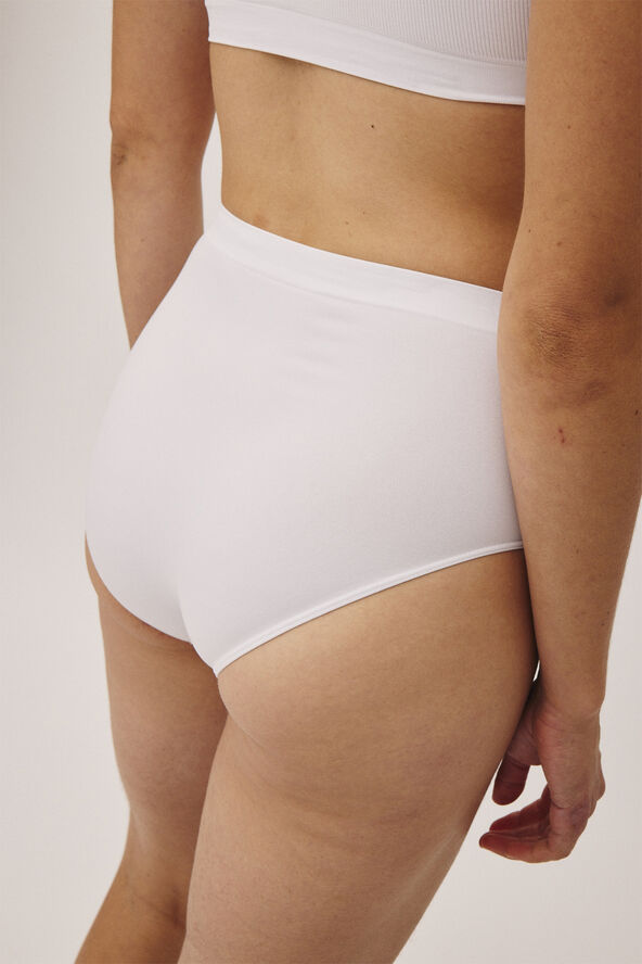 Magasin du Nord Collection Mellanie 6 S Seamless Maxi Brief White