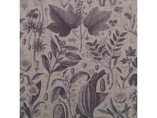 Cadre en bois et tissu imprimé