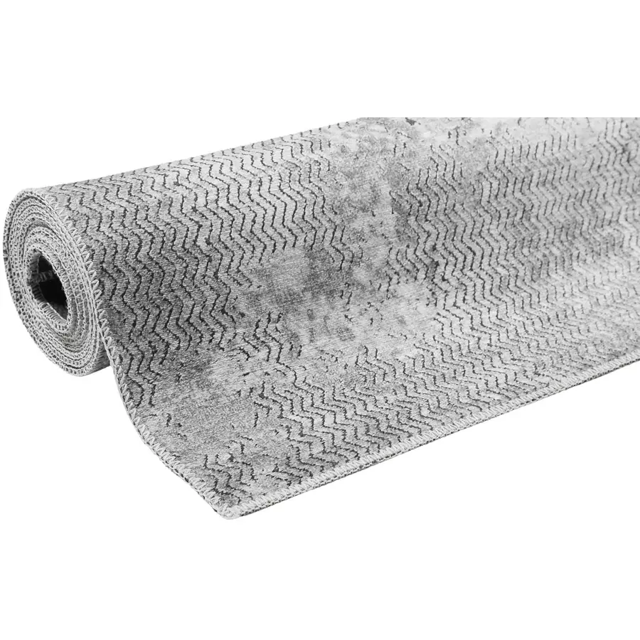 Wecon home Kurzflorteppich Radiate grau