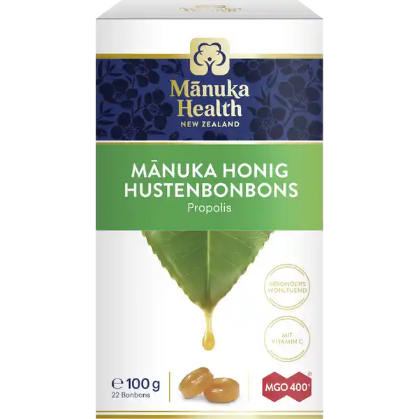 Manuka Honig Hustenbonbons MGO 400+ mit der Kraft reiner Propolis