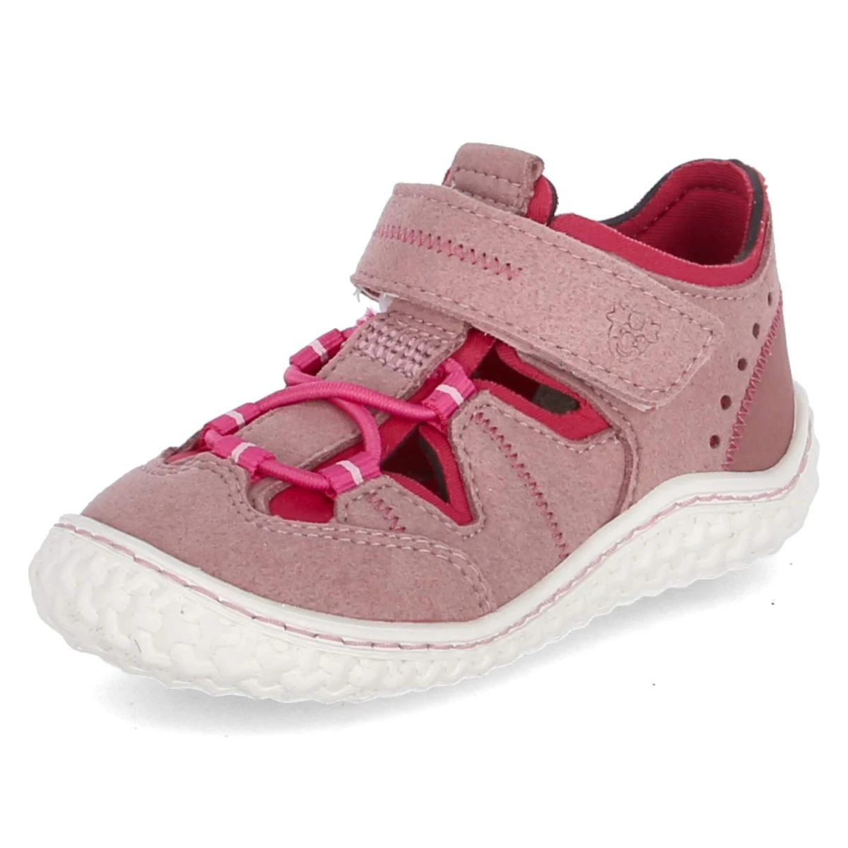 PepinoKletthalbschuhe JERRY - sucre/pink