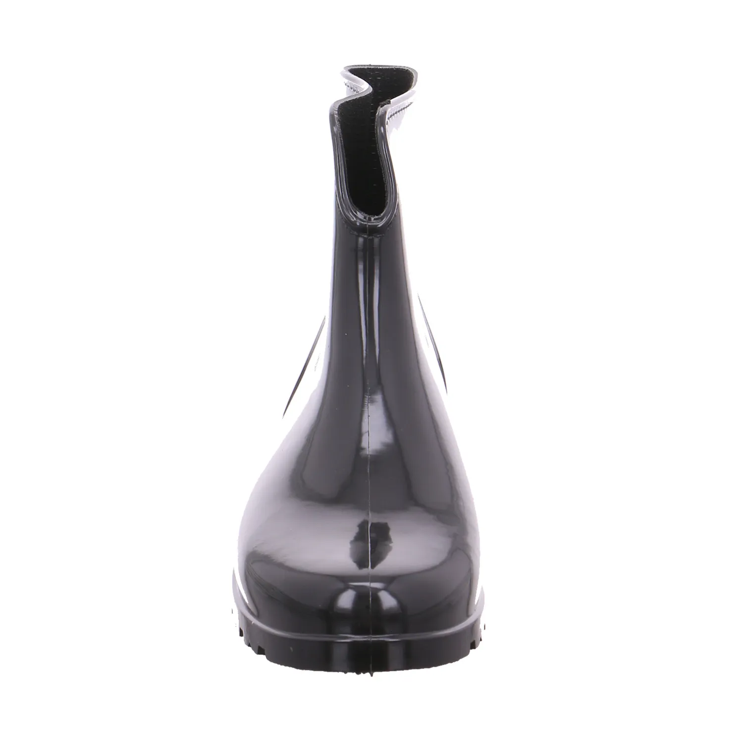 Damen-Gummistiefel Schwarz Synthetik
